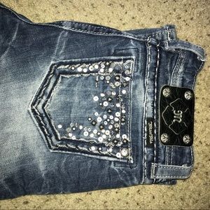 Gently used miss me jeans
